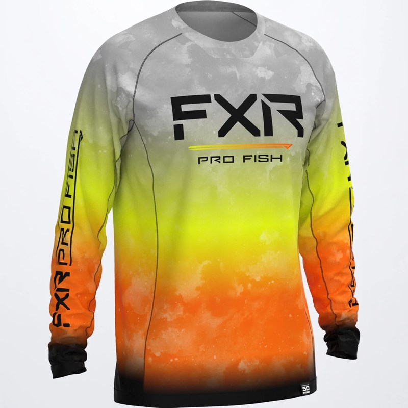 M Derby UPF Longsleeve Grey Inferno/Black 2XL