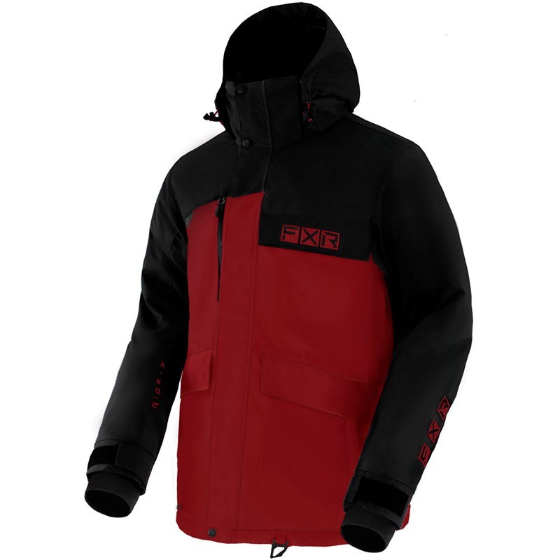 M Chute Jacket Rust/Black S
