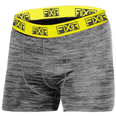 M Atmosphere Boxer Brief S Grey Heather/Hi Vis