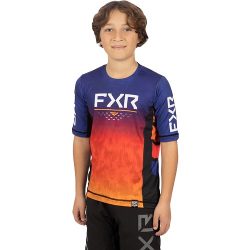 Yth ProFlex UPF SS Jersey XS Anodized