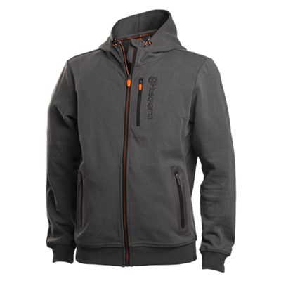 Hupullinen svetari,tummanharmaa S