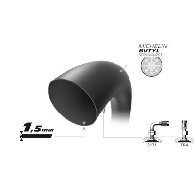 Road Tube 180/55-17 MT90-16 MU90-16 MU85-16 120/90-16 160/80-16 16MI2 TALC 32 VALVE TR4 TALC