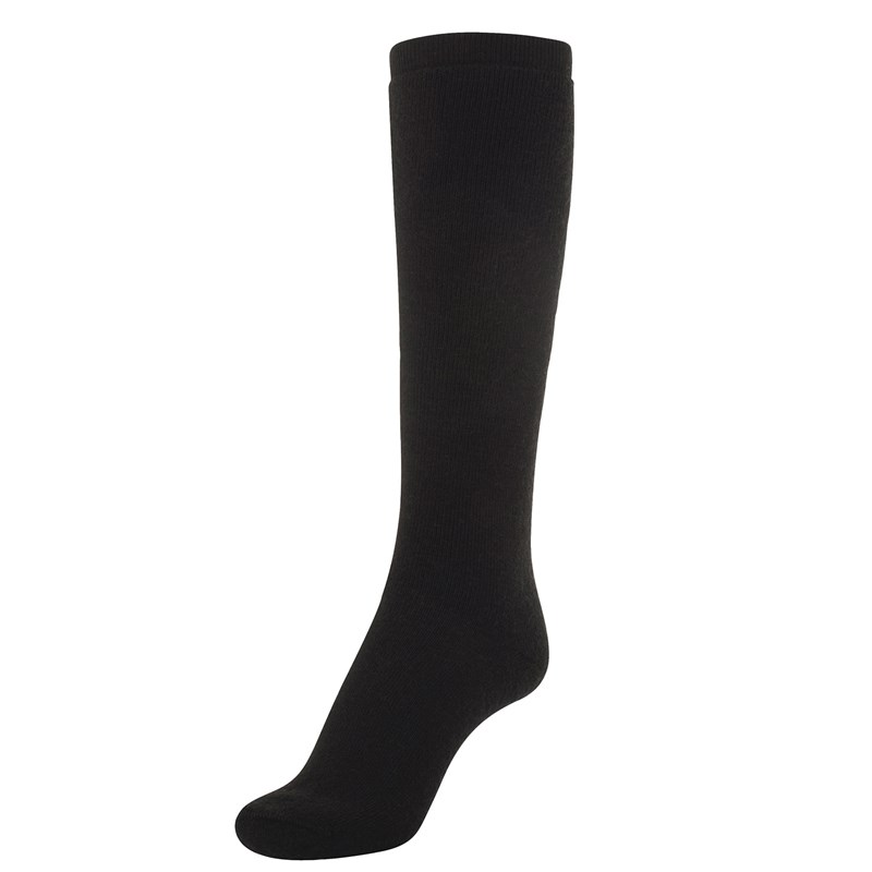 Woolpower Pitkävartiset sukat 400 Merino musta 36-39