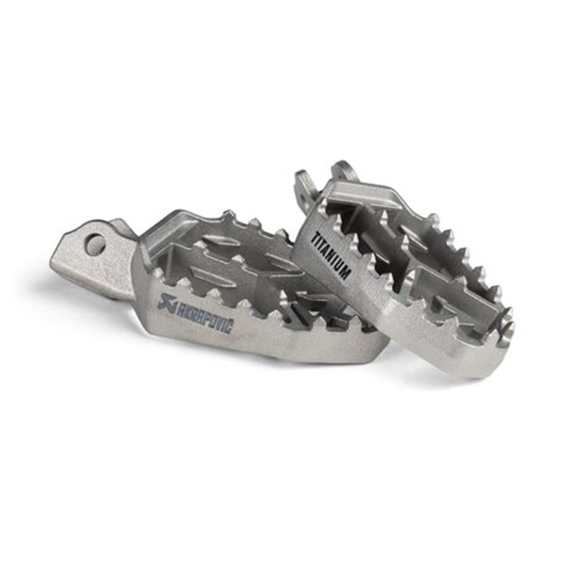 Akrapovic Adventure Footpeg Set (Titanium) Kawasaki KLE 500 2026