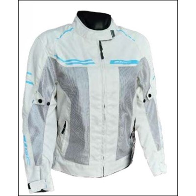 Grand Canyon Bikewear Tekstiilitakki Luna Naisten Mesh Beige/Hopea D2XL