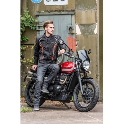 Grand Canyon Bikewear Tekstiilitakki Malibu Musta/Harmaa/Oranssi M