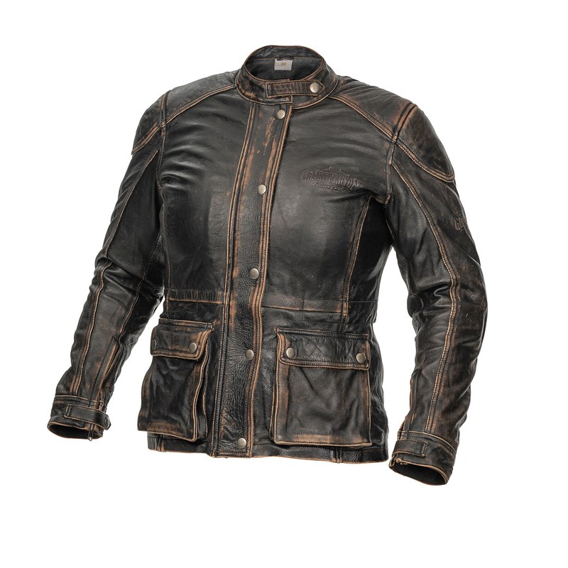 Grand Canyon Bikewear Nahkatakki Naisten Verona Musta S