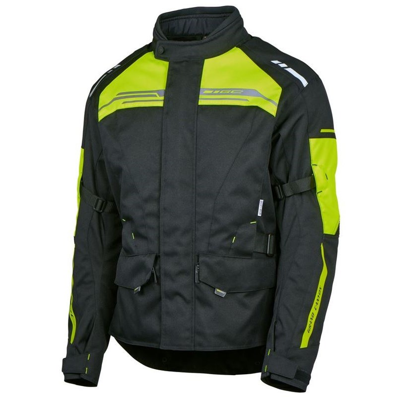 Grand Canyon Bikewear Tekstiilitakki Vegas Musta/keltainen S