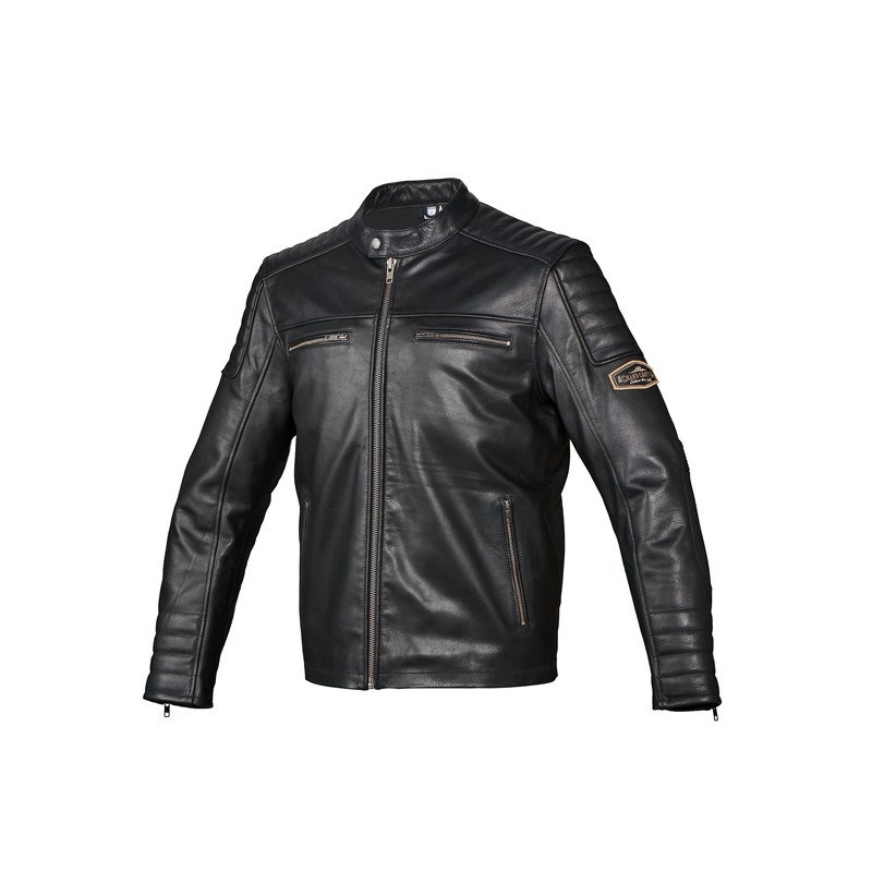 Grand Canyon Bikewear Nahkatakki Logan Musta 48