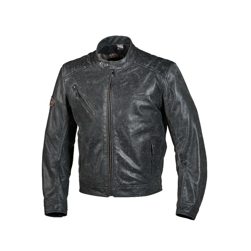 Grand Canyon Bikewear Nahkatakki Laxey Musta 50