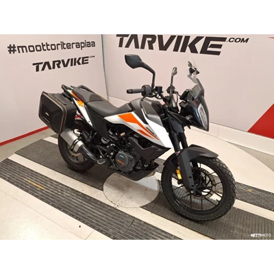 KTM 390 ADVENTURE, white 2021 Demo