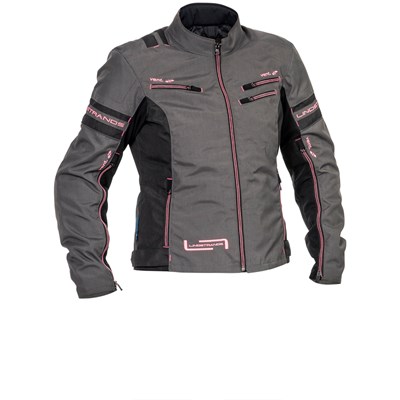 Lindstrands Tekstiilitakki Liden Naisten Harmaa/Pinkki 42