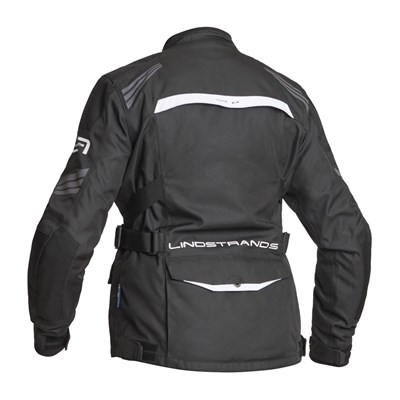 Lindstrands Tekstiilitakki Granberg Naisten Musta/valkoinen 46