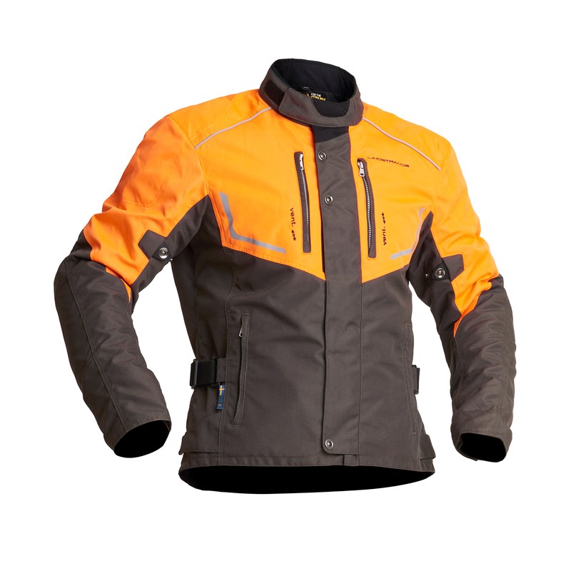 Lindstrands Tekstiilitakki Halden Vihreä/Oranssi 48