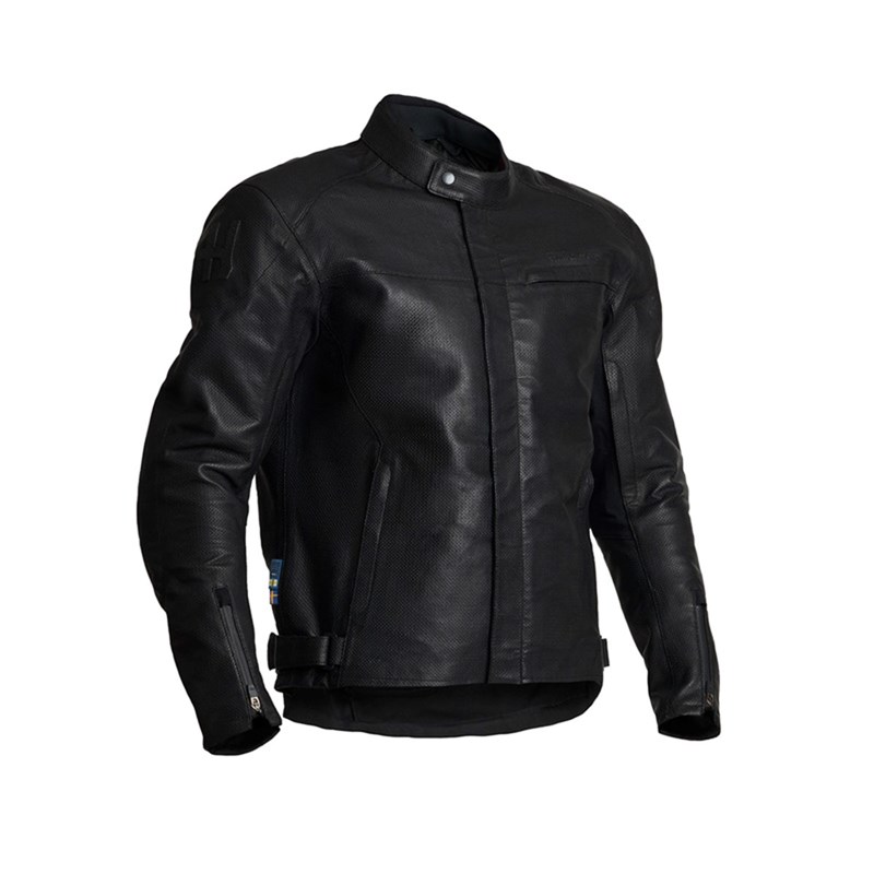 Halvarssons Nahkatakki Mangen Musta 48