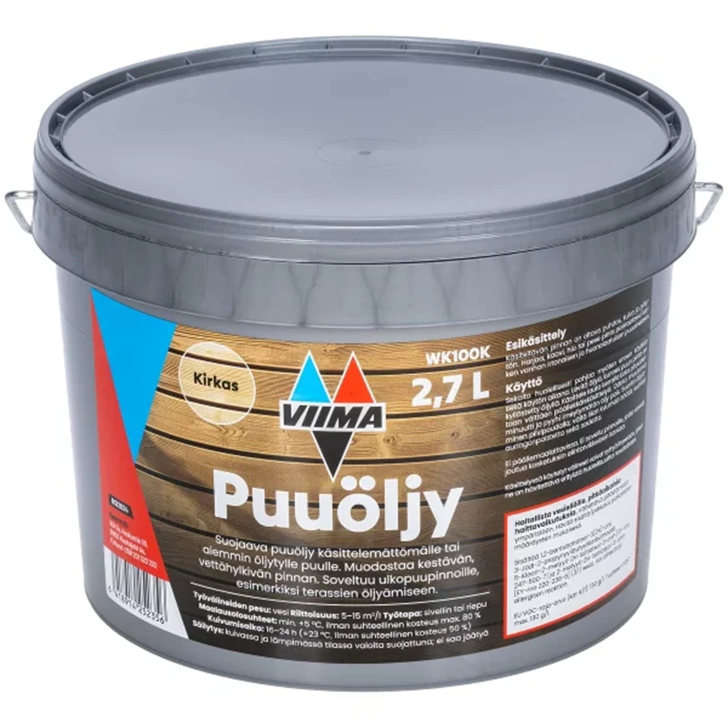 Viima Puuöljy kirkas 2,7L