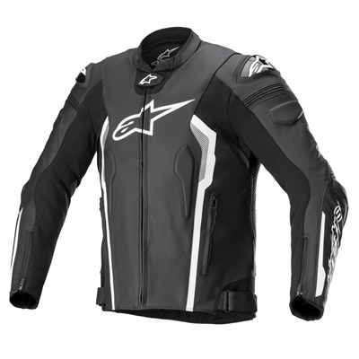Alpinestars Nahkatakki Missile v2 Musta/Valkoinen 52