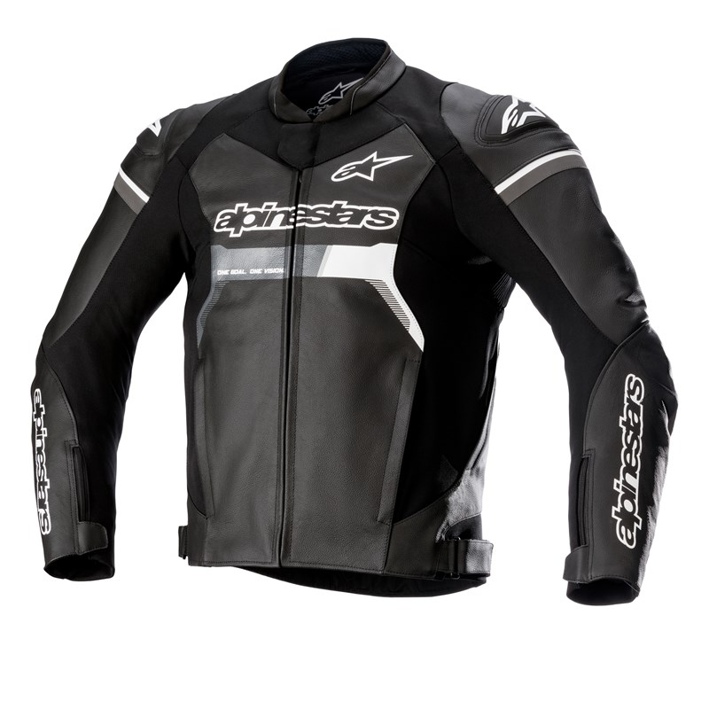 Alpinestars Nahkatakki GP Force Tech Air Musta/Valkoinen 48
