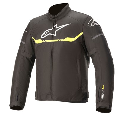 Alpinestars Tekstiilitakki T-SPS vedenpitävä musta/kelt.fluo 2XL