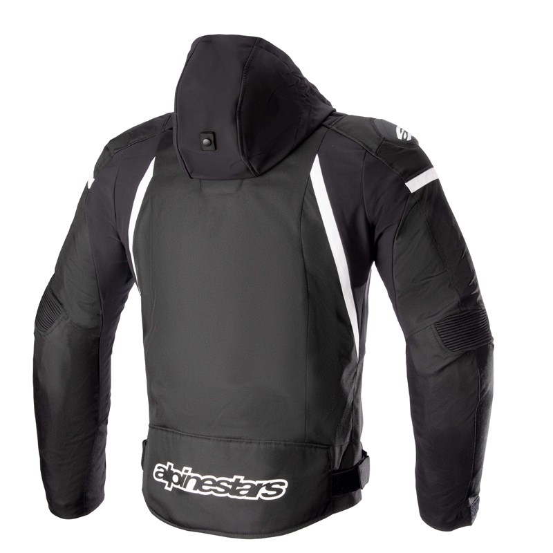 Alpinestars Tekstiilitakki Zaca Vedenpitävä Musta/Valkoinen M