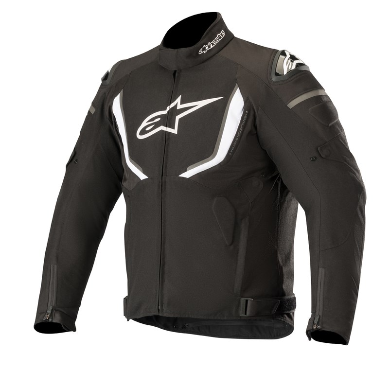 Alpinestars Tekstiilitakki T-GP R v2 Drystar Musta/Valkoinen 2XL
