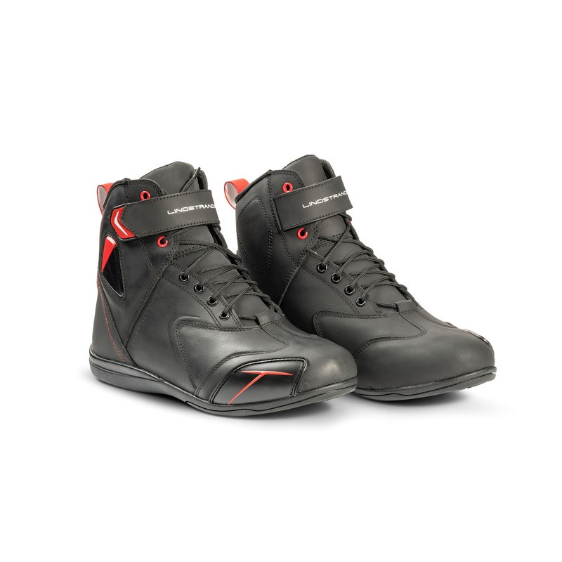 Lindstrands Sneaker ajonkenkä Sport nahka, musta 45