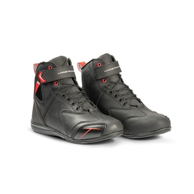 Lindstrands Sneaker ajonkenkä Sport nahka, musta 45