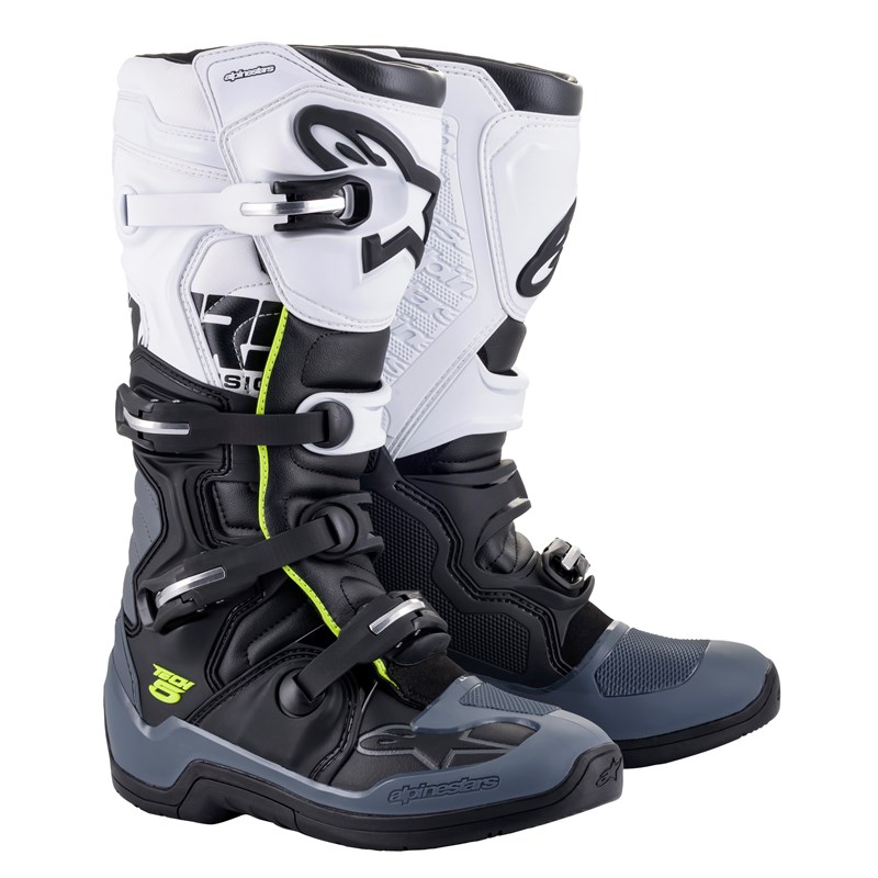 Alpinestars Ajosaapas Tech 5 Musta/Valkoinen/Harmaa 48 (13)