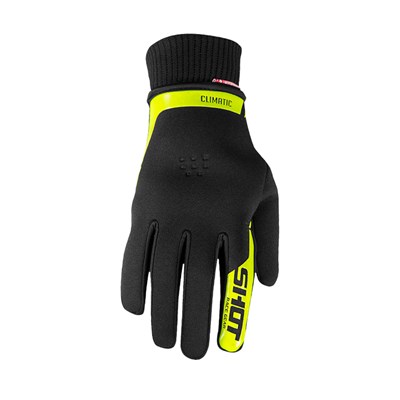 SHOT Hanskat Climatic 2.0 Musta/Neon Keltainen 09