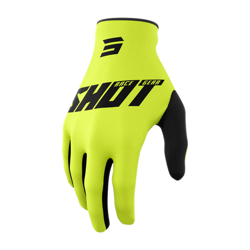SHOT Hanskat Burst Neon Keltainen 12