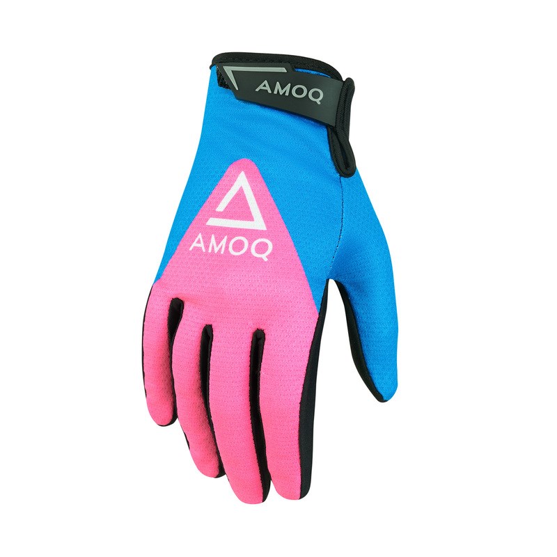 AMOQ Ascent V2 Ajohanskat Vaaleansininen-Pinkki 2XL/12