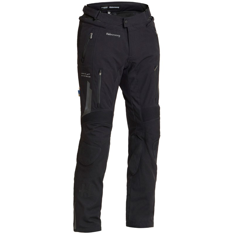 Halvarssons Tekstiilihousut Malung Pants Musta Lyhyt malli 50
