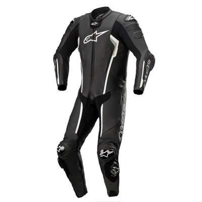 Alpinestars Nahkapuku 1-pcs Missile v2 Musta/Valkoinen 54