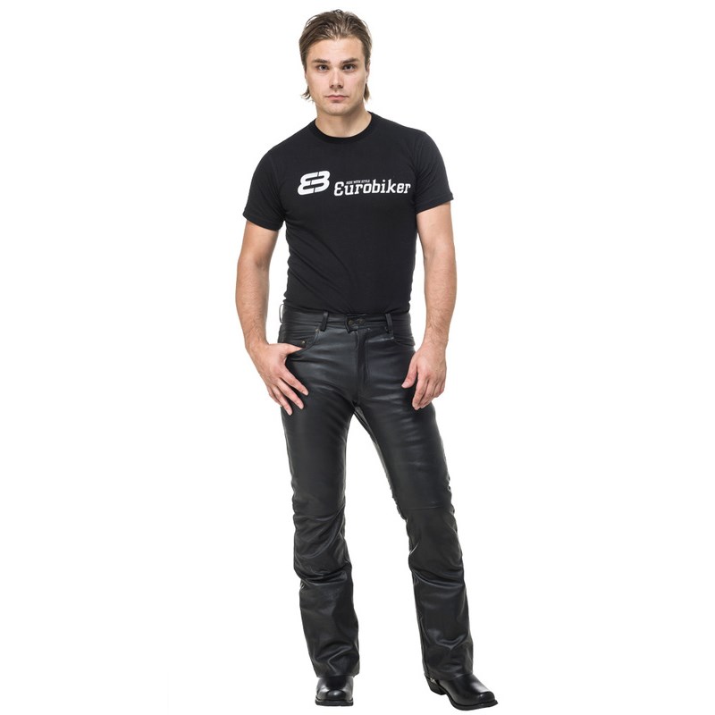 Sweep Nahkahousut Bootcut, musta 30