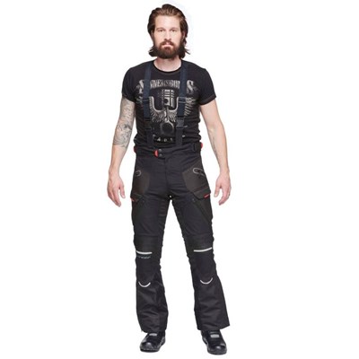 Sweep Housut GS Air Adventure WP, musta 4XL