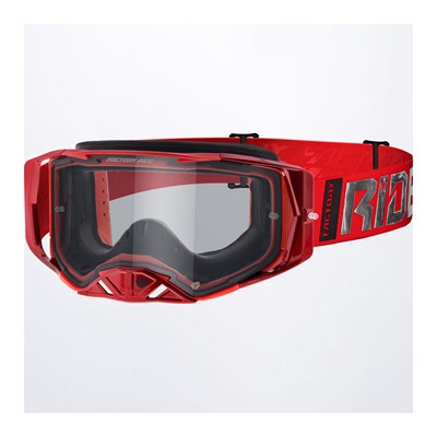 Factory Ride Clear MX Goggle OS Livid
