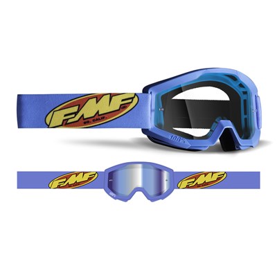 FMF POWERCORE Goggle Core Cyan - Kirkas Linssi