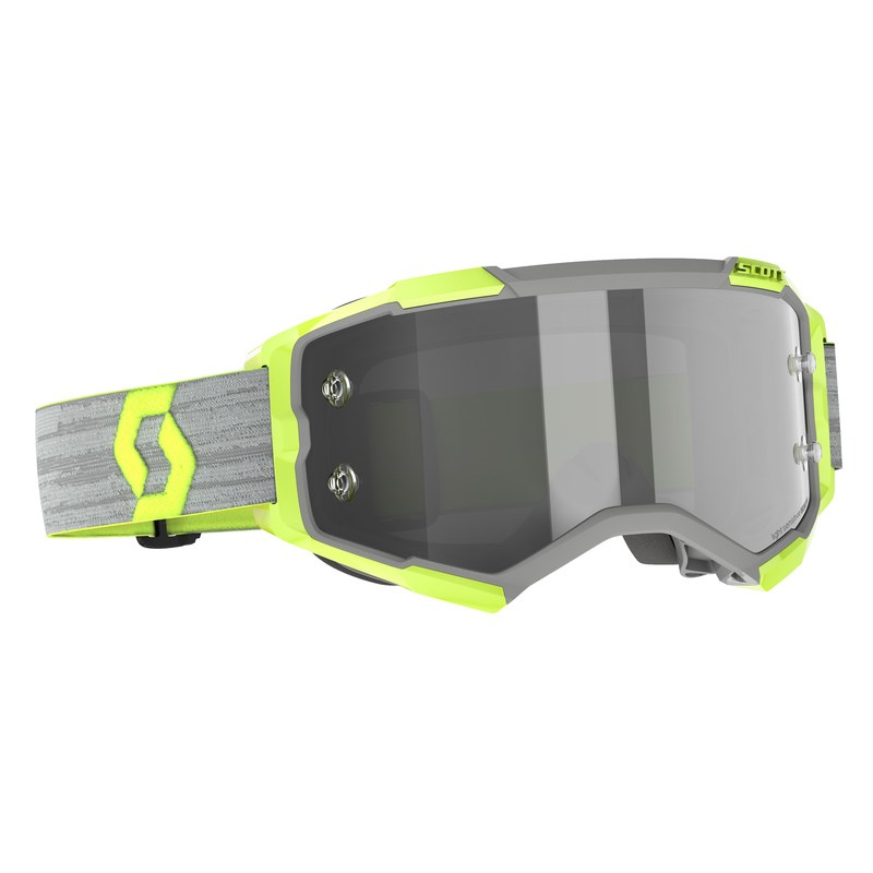 Scott Goggle Fury Enduro camo grey/yellow clear
