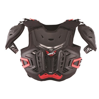 Leatt Chest Protector 4.5 Pro Black/Red #Junior 134-146CM