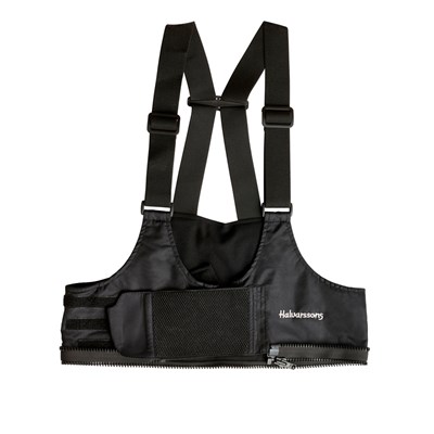 Halvarssons Housun yläosan pidennys Bib V2 Musta D70