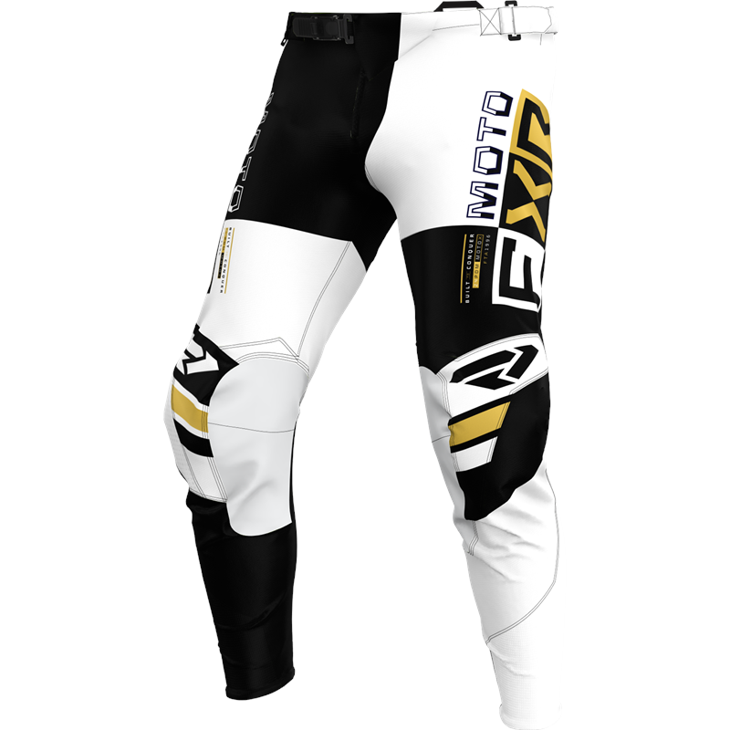 Podium Pro Battalion MX Pant 30 White/Black