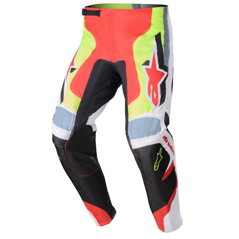 Alpinestars Housut Fluid Agent Musta/Punainen/Keltainen Fluo 32