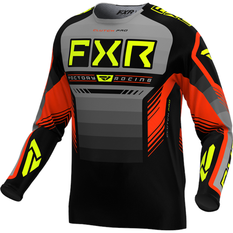 Clutch Pro MX Jersey XS Grey/Nuke/Hi Vis