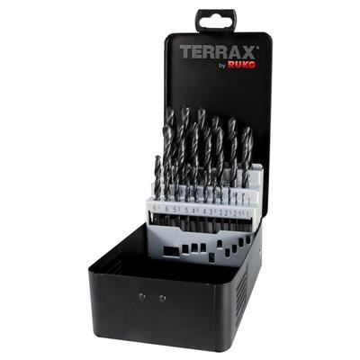 Terrax Poranteräsarja 1-13mm HSS 25-os