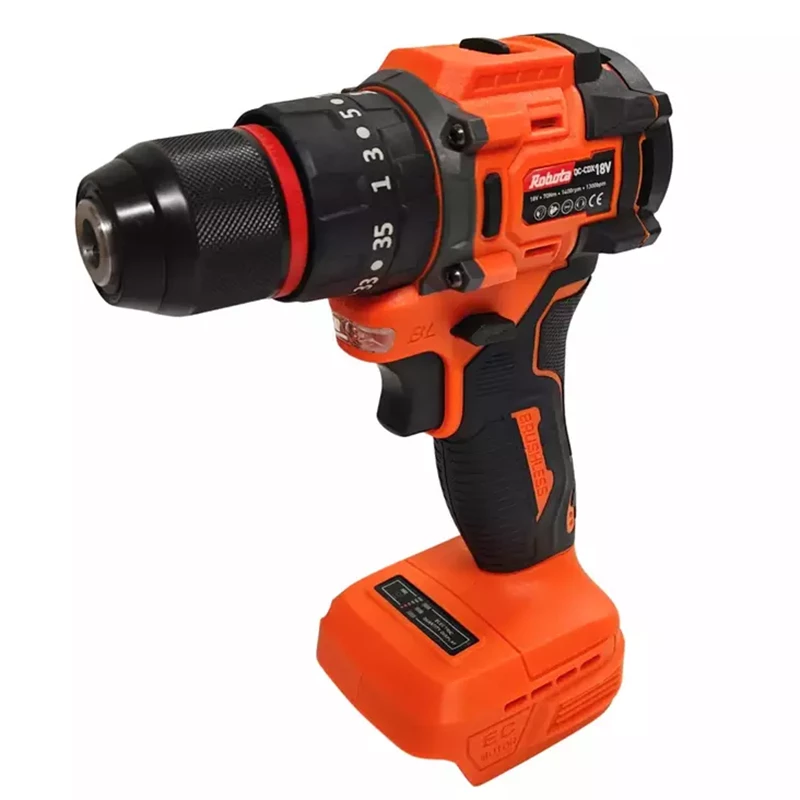 Robota DC-CDX 18V akkuporakone 10mm runko, ei sis. akkua ja laturia