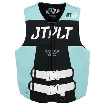 RX F/E NEO ISO 50N VEST wms. BLACK/TEAL, L/12