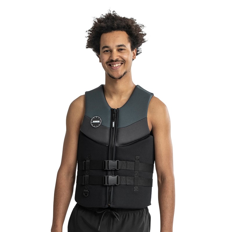 JOBE Neoprene miesten kelluntaliivi graphite grey 5XL+