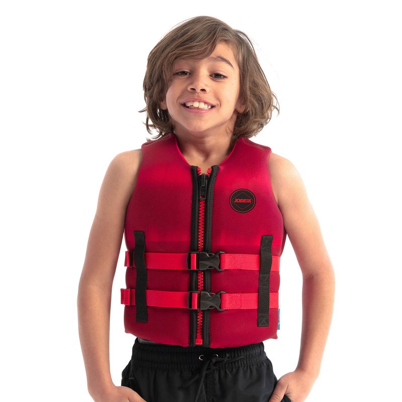 JOBE Neoprene lasten kelluntaliivi punainen 164