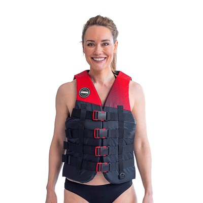 JOBE 4 Buckle kelluntaliivi punainen XL