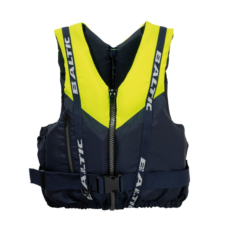 Baltic Genua kelluntaliivi UV-keltainen/navy XS 25-40kg